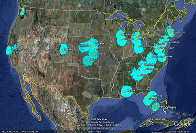 MDTV Coverage Map MDTV Coverage Map